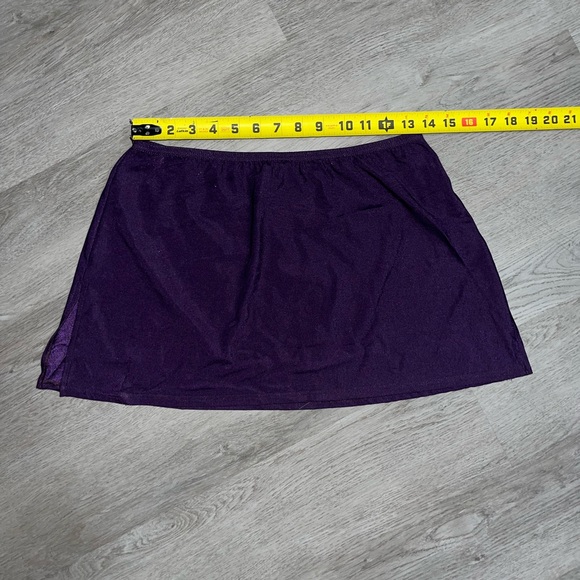 Purple Silk Skirt - Picture 1 of 4